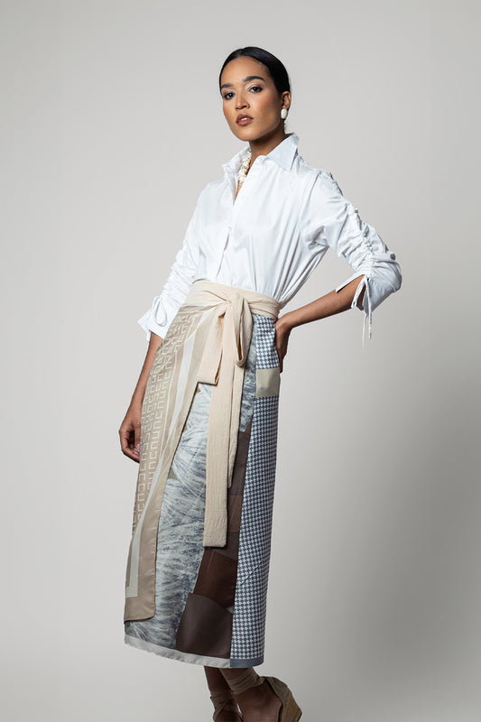 Soft Dune Chamba Skirt