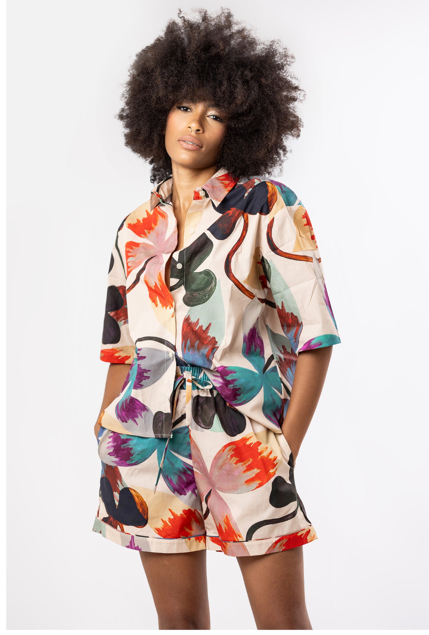 Lucky Colors Short + Carlotta Shirt