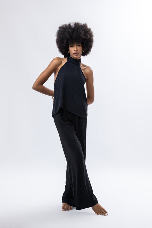 Black Marie Pant + Ulla Top Set