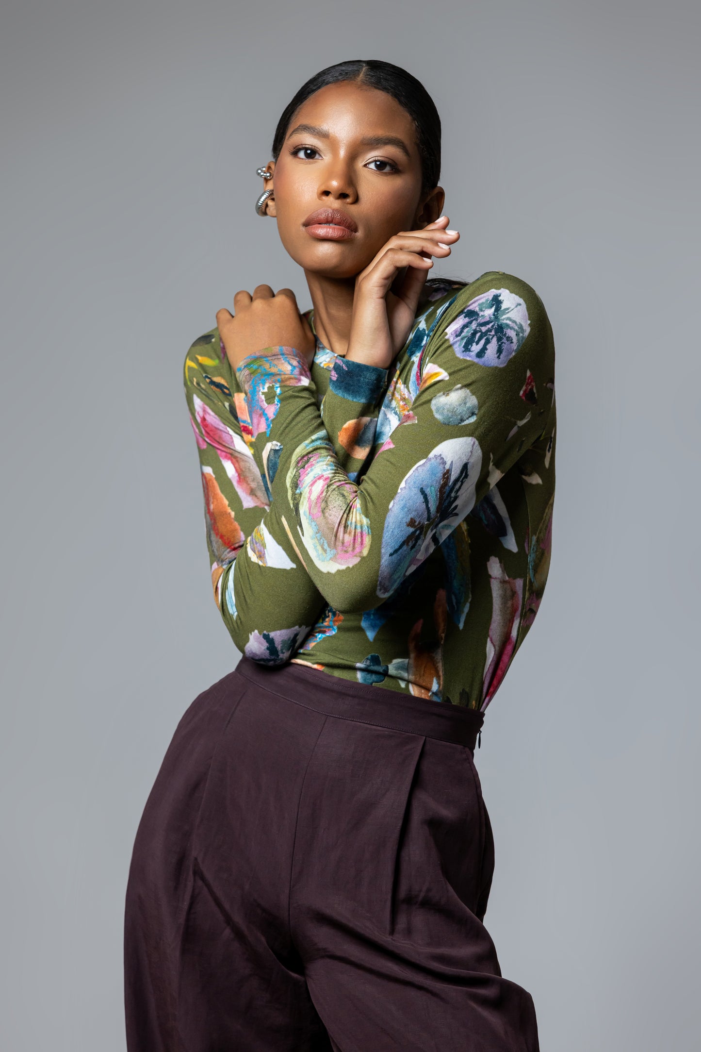 Abstract Forest Long Sleeve