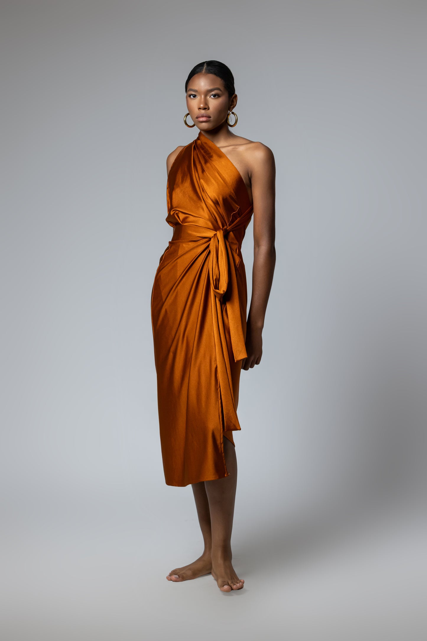 Ancient Copper Chamba Skirt (As a Dress)