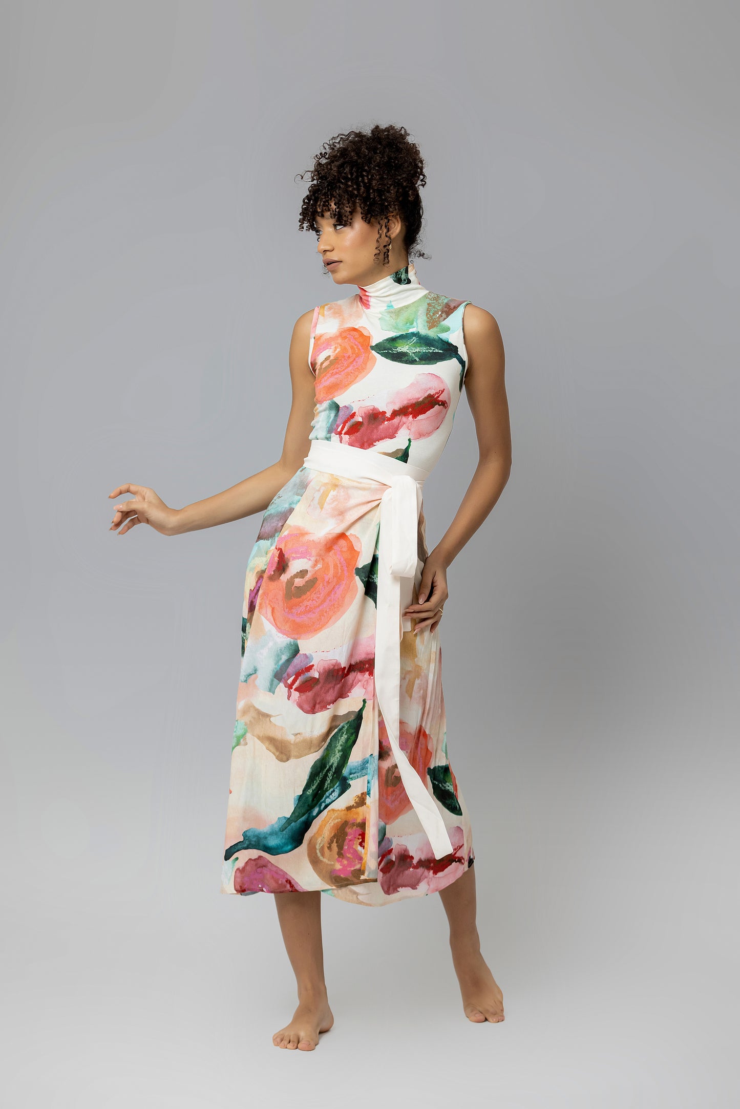 Aquarellen Garden Chamba Skirt