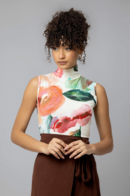 Aquarellen Garden Sleeve Less