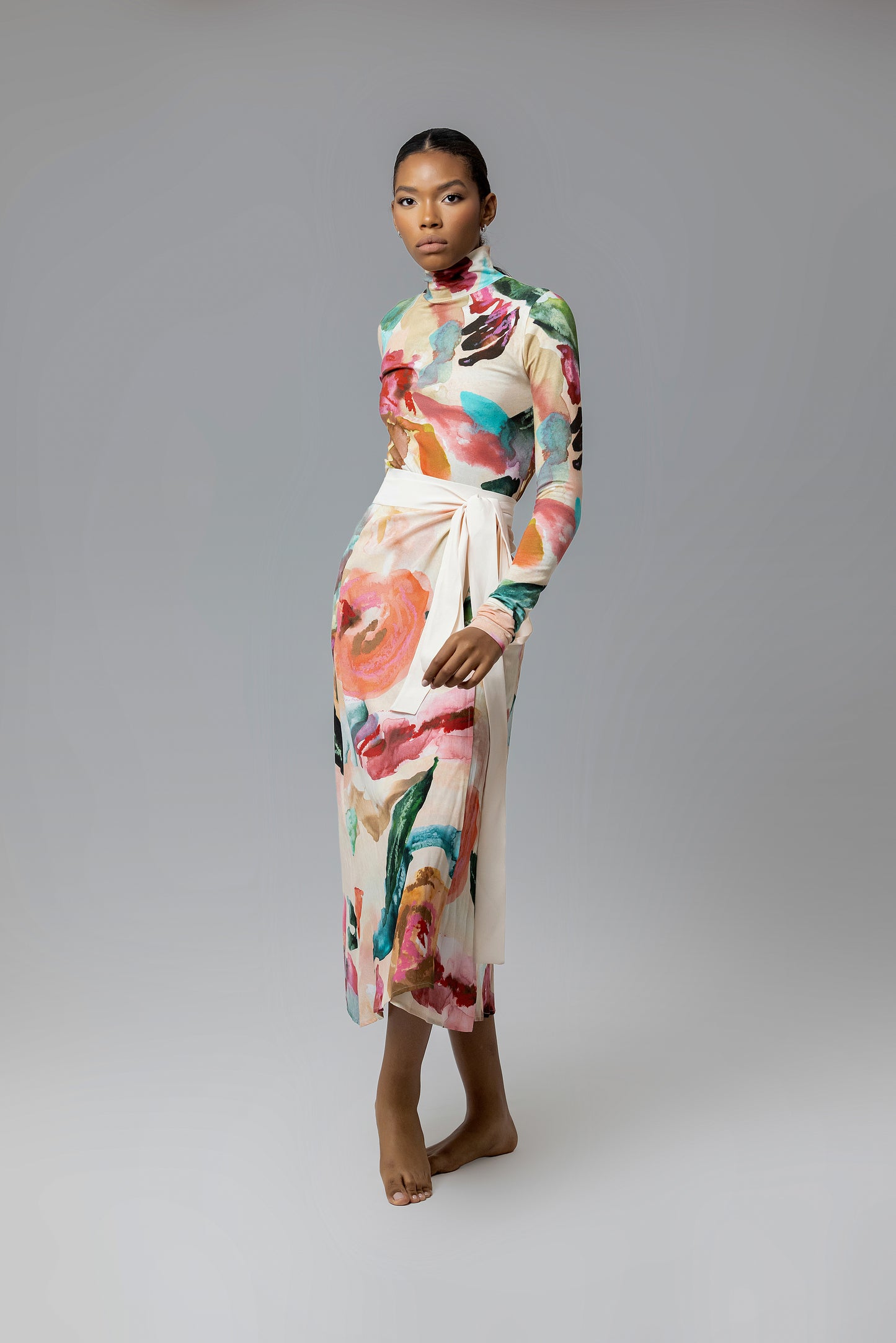 Aquarellen Garden Chamba Skirt