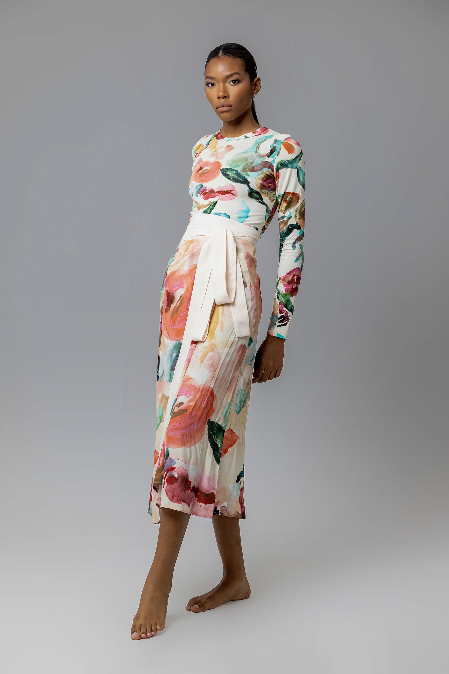 Aquarellen Garden Chamba + Long Sleeve