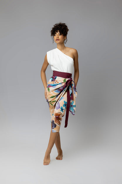 Morning Bloom Chamba Skirt