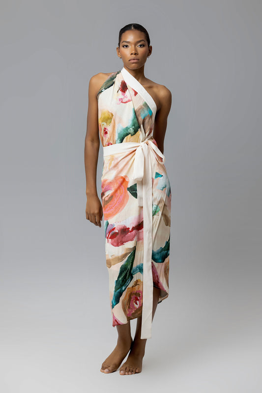 Aquarellen Garden Chamba Skirt (As a dress)