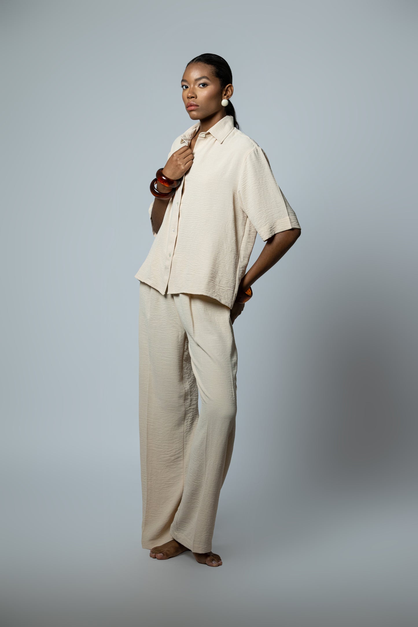 Off White Marie Pant + Carlotta