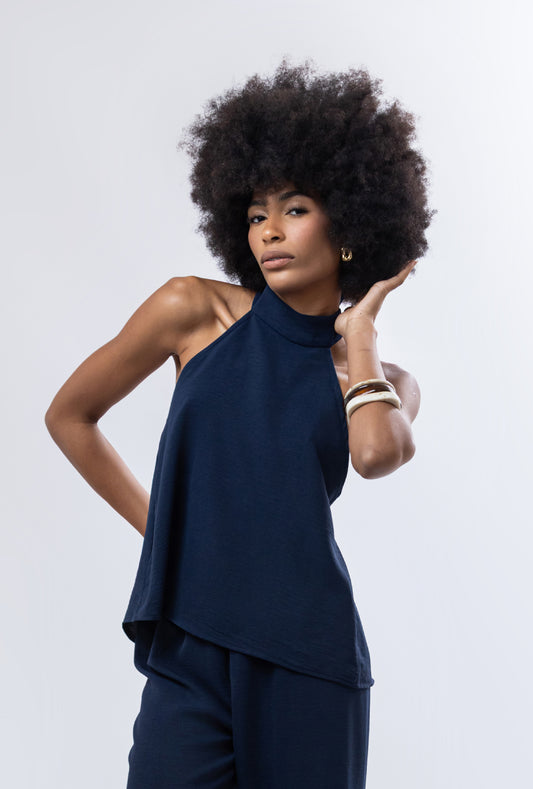 Navy Ulla Top