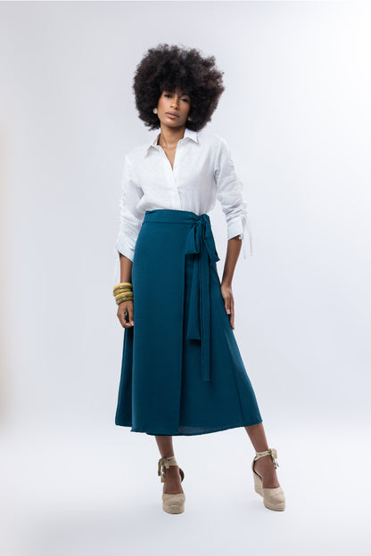 Azulado Chamba Skirt