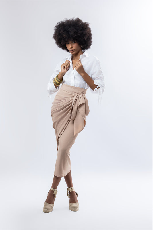 Nude Chamba Skirt