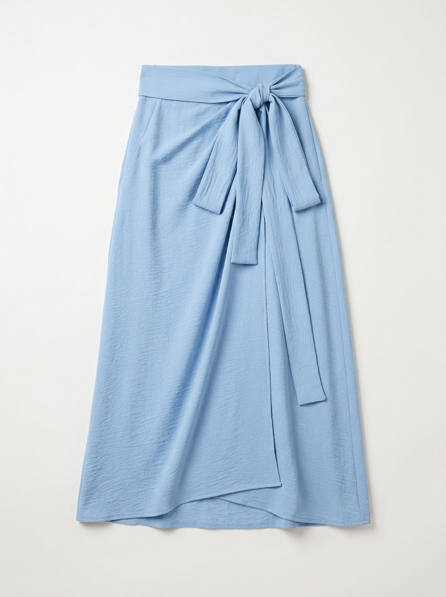 CHAMBA SKIRT - DRESS | MIST BLUE