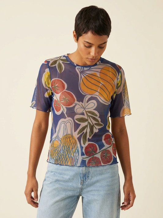ILA TSHIRT MESH| SUMMER MARKET