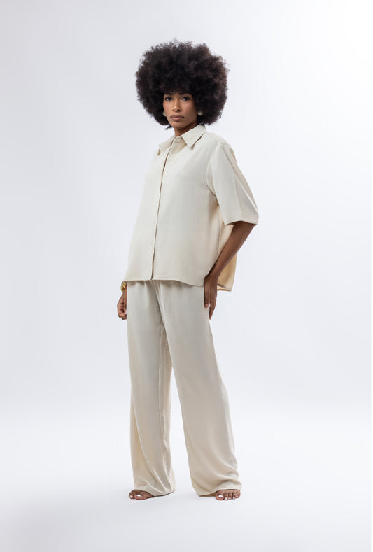 Off White Marie Pant + Carlotta