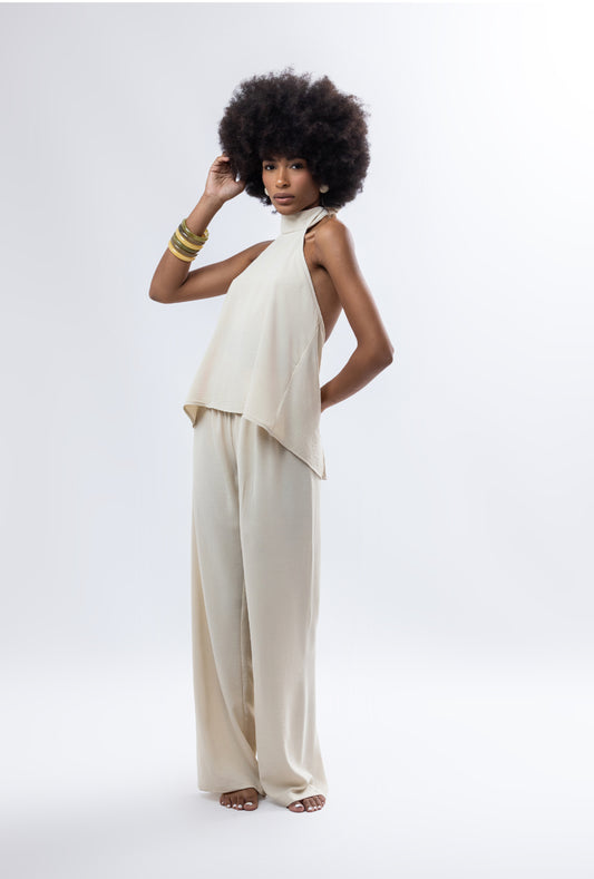 Off White Marie Pant + Ulla Top