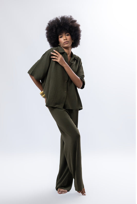 Green Army Marie Pant + Carlotta