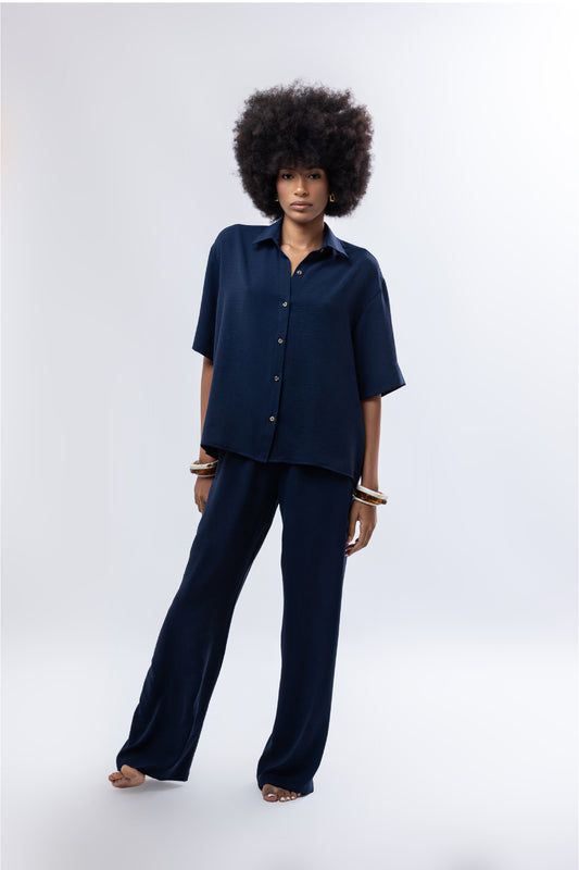 Navy Marie Pant + Carlotta
